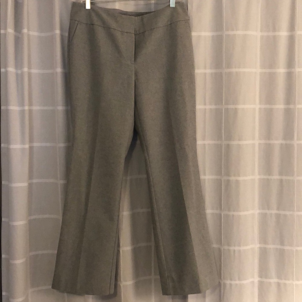 Wool blend trouser
